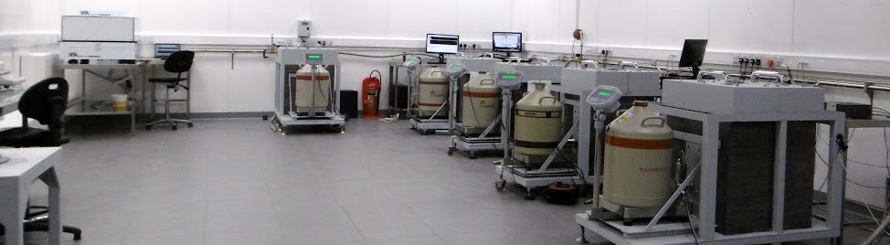 Photo of the germanium detector suite